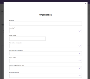 Add new organization in Solemove