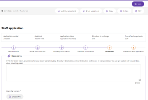 Enclosures and PDF in Solemove