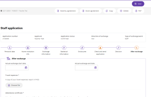After exchange in Solemove