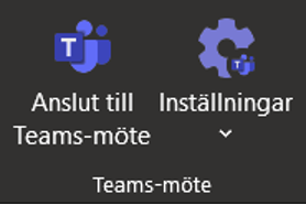Möte teams inställning outlook