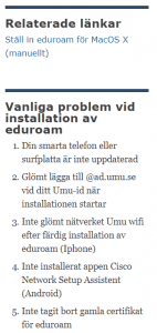 Förhandsvisning av kopplat innehåll