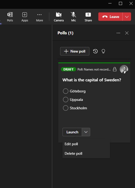 Image showing how to create a question