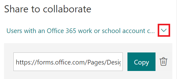 Share to collaborate