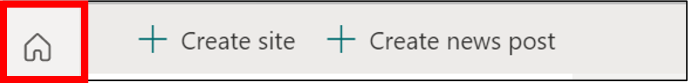 Create Team site in SharePoint - click create site