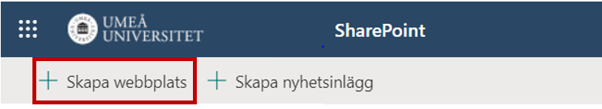 hitta och skapa wgruppwebbplats - skapa webbplats