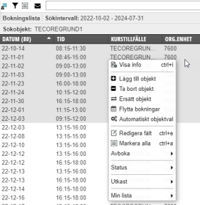 Massändringsmeny