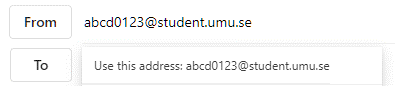 Image showing the email adress