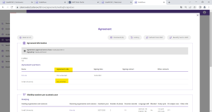 Our agreement code in partner version Solemove